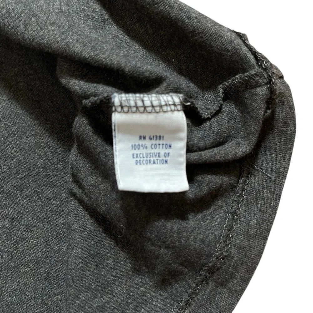 Polo Ralph‎ Lauren Men’s XL Charcoal Gray Long Sleeve T-Shirt Crewneck Classic *